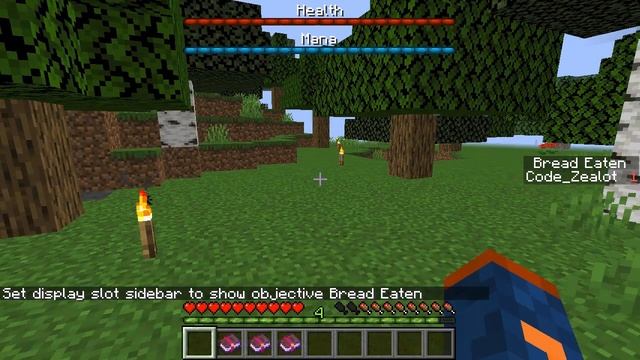 Player Food Detection in Minecraft | Scoreboard Command Tutorial | 1.14+ смотреть онлайн