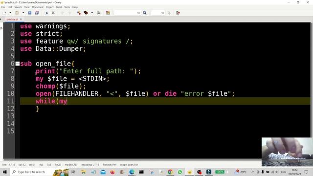 Perl Programming - OPEN FILE With STDIN 2023 смотреть онлайн