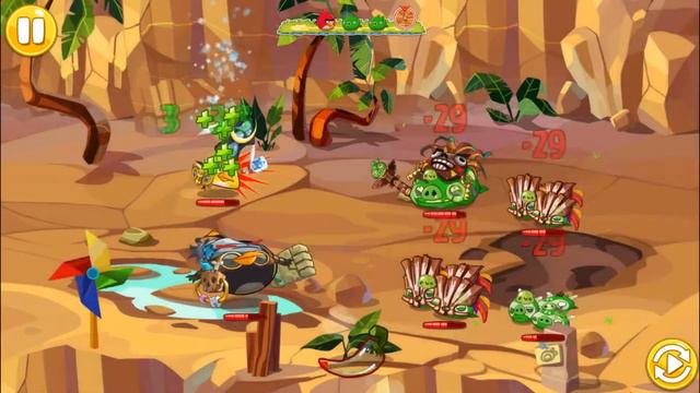 Возможно ли пройти Angry Birds EPIC только ДВУМЯ птицами часть 2 смотреть онлайн