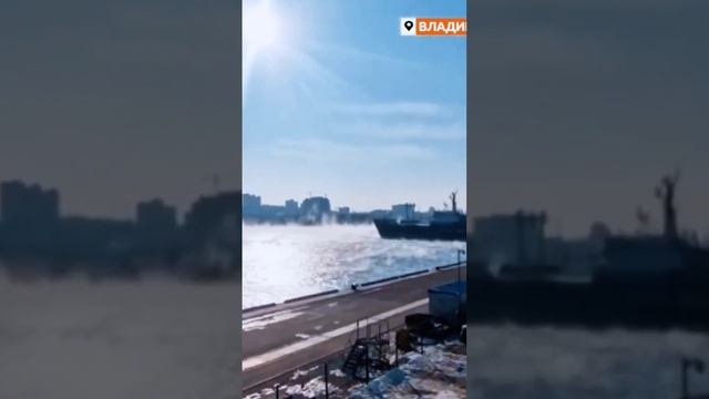 Море закипело во Владивостоке? новости смотреть онлайн