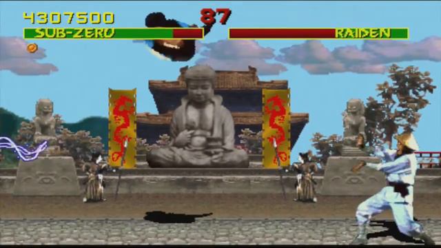 Mortal Kombat 1 Arcade Sub Zero Playthrough 1992 смотреть онлайн