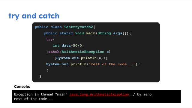Java Exceptions -1: Introduction and checked/unchecked exceptions смотреть онлайн