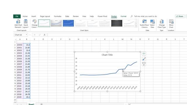How to make a smooth line graph in Microsoft Excel смотреть онлайн