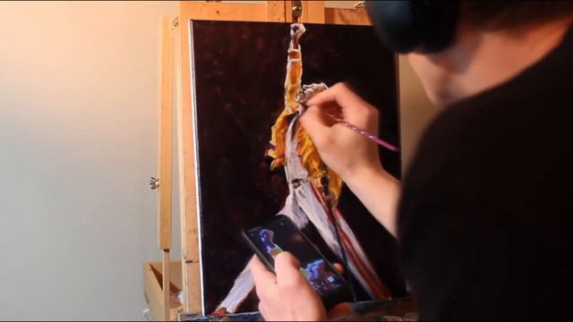 Freddie Mercury Speed Painting смотреть онлайн