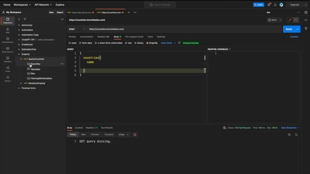 Que es una Query en Graphql - Postman смотреть онлайн