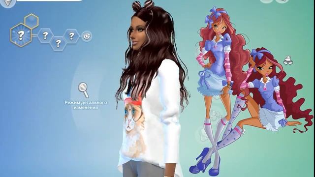 Winx in Sims | Как выглядели Винкс в Симс4 ? | Создание персонажей Винкс #2 смотреть онлайн