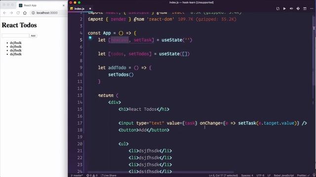 4 | React Hook & Context Api | Array in useState смотреть онлайн