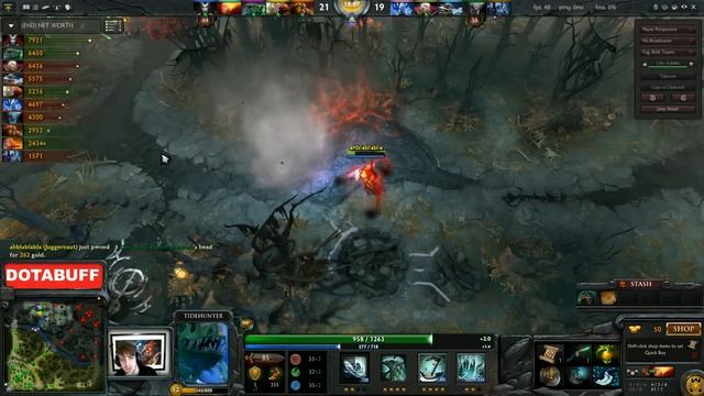 Dota 2 Purge plays Tidehunter - replay смотреть онлайн