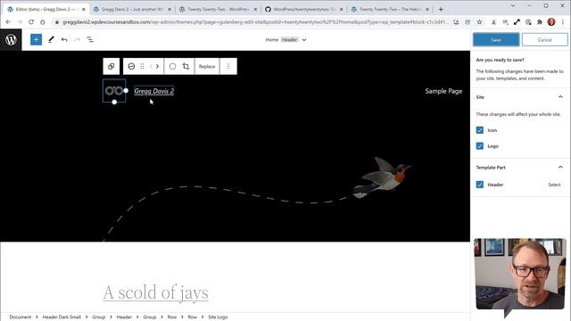 WordPress 2022 FSE Full Site Editing Twenty Twenty-Two Theme смотреть онлайн