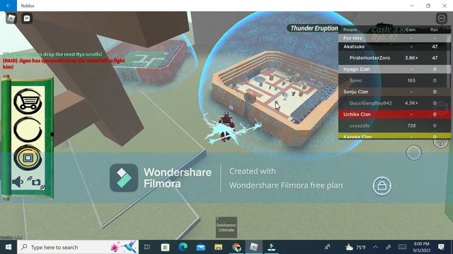 PVP ninja tycoon ROBLOX смотреть онлайн