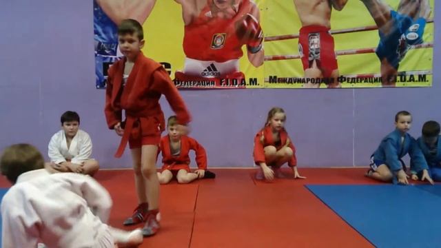 САМБО для детей от 3-ёх лет.