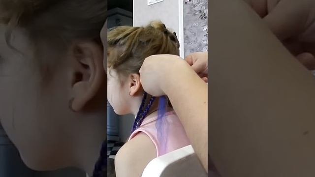 Как заплести афрокосички из канекалона смотреть онлайн