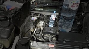 Работа двигателя М271 192лс.