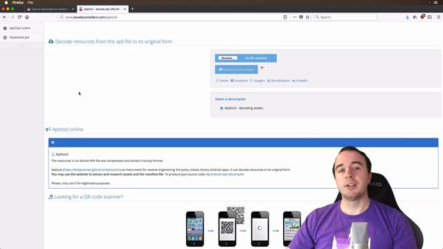 How to Decompile an Android App Apk (Android Tutorial) смотреть онлайн