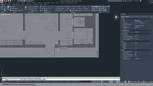 Вычерчивание плана помещения в Автокаде по картинке.