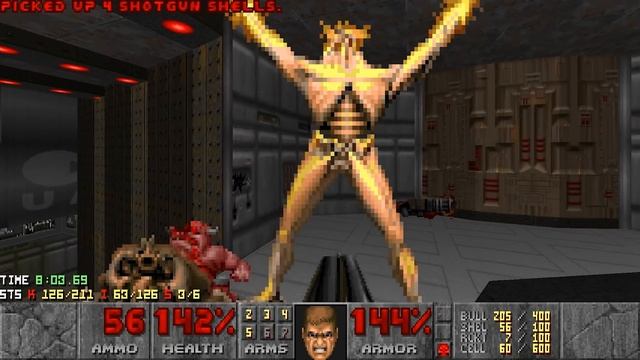 Doom II - Bloodsoaked (Ultra-Violence 100%) смотреть онлайн