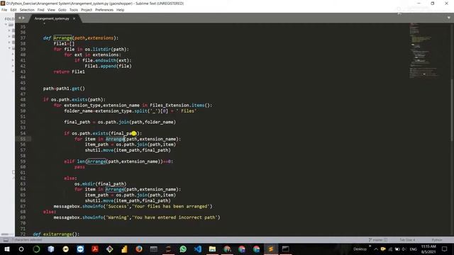 Arrangement System using Python | Python | Tkinter | Desktop Application смотреть онлайн