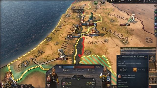 [4] Crusader Kings III Roleplay (Holy Roman Empire) - Joan of Arc Mod! First Crusade for Jerusalem! смотреть онлайн