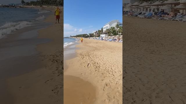 Отдых в Турции. Пляж Авсаллар. Турция отдых. #Shorts смотреть онлайн