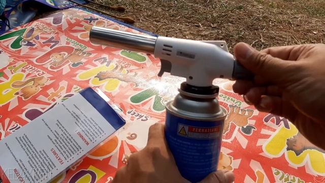 Unboxing & Review Firetric Portable Gas Torch Butane Flame Gun 920 Murah Meriah buat memasak смотреть онлайн