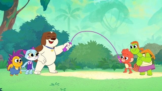 Club Baboo Dinosaurs | Funny Scary Dinosaur Cartoon | Triceratops, T-Rex, Spinosaurus, Brachiosauru смотреть онлайн