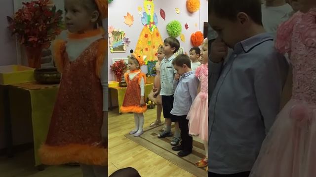Праздник Осени детский сад дети старшая группа октябрь 2016 Наташа песня смотреть онлайн