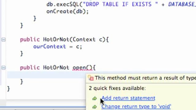 Android Application Development 115 Opening SQLite database to write смотреть онлайн