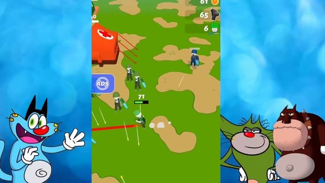 Oggy And Jack try NOOB vs PRO vs HACKER in Island Warfare 3D Game ? Oggy Game смотреть онлайн