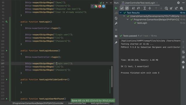 Membuat Web Login Management dengan PHP dan MySQL | PHP MVC dan PHP Unit Test смотреть онлайн