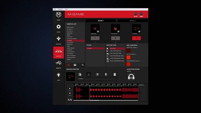 USB-интерфейсы для стрима M-AUDIO M-GAME SOLO и RGB DUAL (ножной контроллер и два USB)
