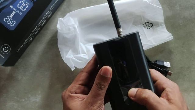 Car air pump | wireless inflatable pump with Emergency power bank смотреть онлайн