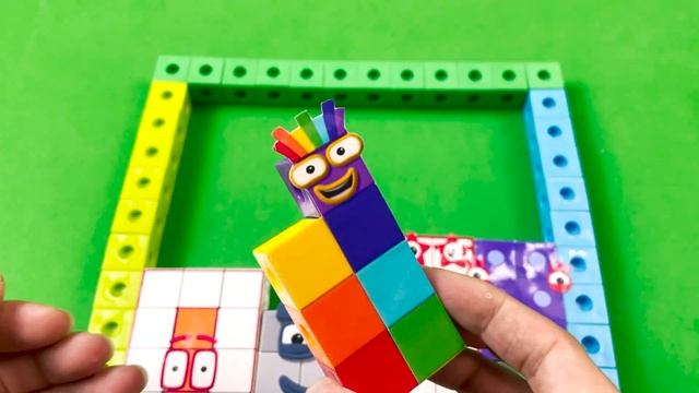Create Numberblocks Puzzle – DIY Numberblock 100 Tetris Game LvL 2 смотреть онлайн