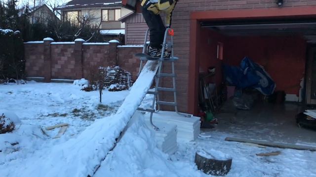 ДЕЛАЮ СНОУ ПАРК во ДВОРЕ ! смотреть онлайн