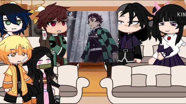 Kamaboko squad react to tanjiro (shorter video bc I’m lazy) смотреть онлайн