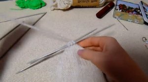 МК Детские варежки спицами с индийским клином. Как связать детские варежки. Видео 5