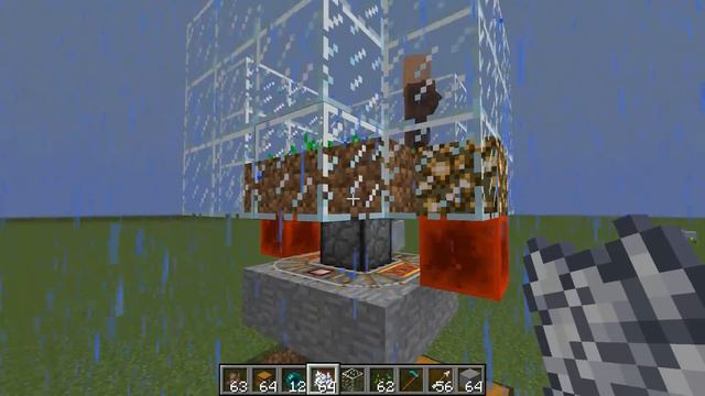 Minecraft 1.8: Fully Automatic Wheat Farm смотреть онлайн