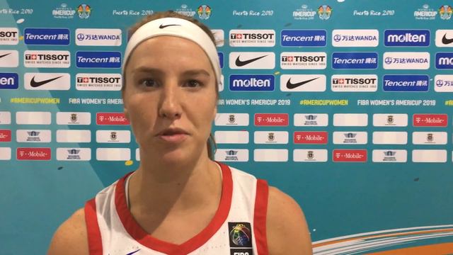 Entrevista con Alli Gibson [Puerto Rico] FIBA AmeriCup femenino 2019 смотреть онлайн