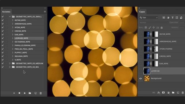 Geometric Gradient Wipe 03 Photoshop Actions смотреть онлайн