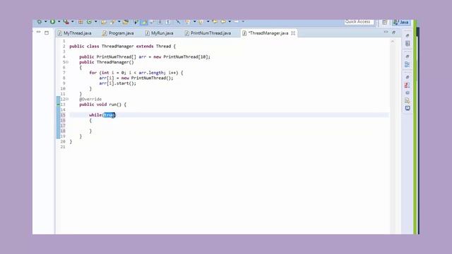Java Thread - תרגיל במימוש смотреть онлайн