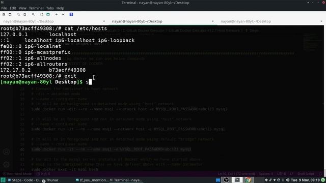 GitLab Docker Executor #1.7 Host Network смотреть онлайн