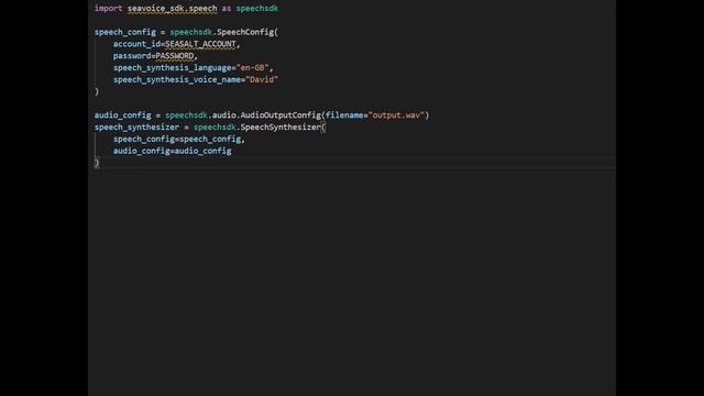 SeaVoice - Text-to-Speech Python SDK demo | Seasalt.ai смотреть онлайн