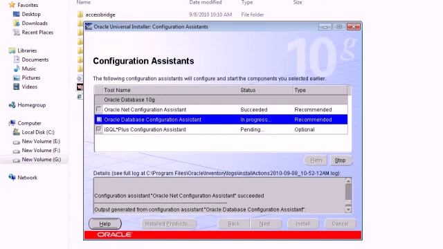 Oracle 10g on Windows 7 смотреть онлайн