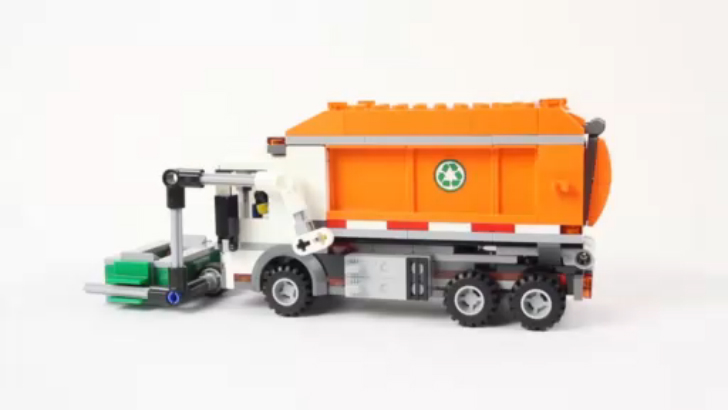 Lego City 60118 Garbage Truck - Lego Speed Build смотреть онлайн