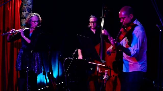 "Hyper Tango" - FURIANT TRIO - Live from Leonia, NJ - #chambermusic #flute #viola #contrabass смотреть онлайн