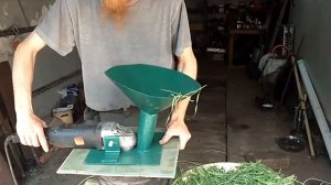Траворезка крупорушка из болгарки grain and grass chopper