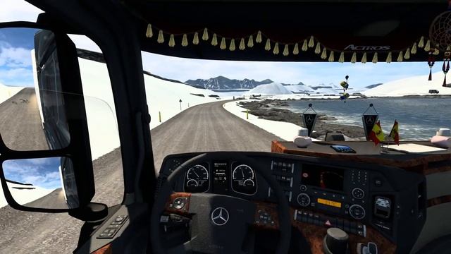 [G29] ETS2 (4K 60FPS) | PROMODS | MERCEDES ACTROS MP4 1863 | KEFLAVÍK ?? - ÍSAFJÖRÐUR ?? смотреть онлайн