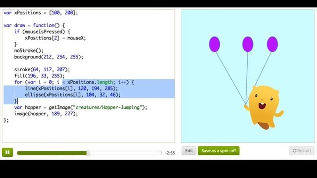 Modifying Arrays | Computer Programming | Khan Academy смотреть онлайн