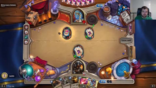 HEARTHSTONE: ONE NIGHT IN KARAZHAN! SILVERWARE GOLEM! смотреть онлайн