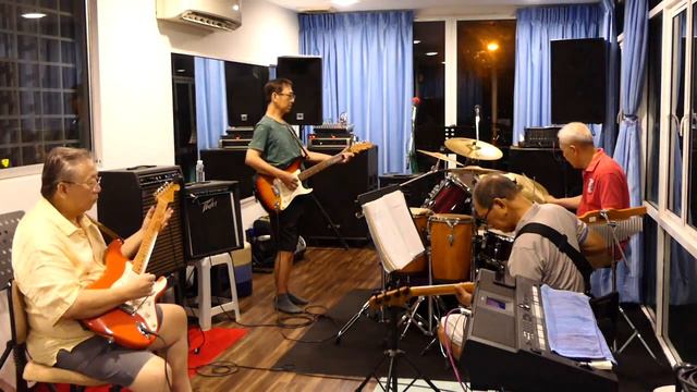 "GERONIMO" (The Shadows cover) Herman & Gang first time jamming on 7 March, 2024 смотреть онлайн