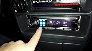 Как включить aux на alpine 9854